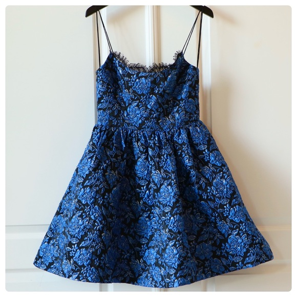 ALICE + OLIVIA Kendra Floral Mini Dress - Picture 12 of 15